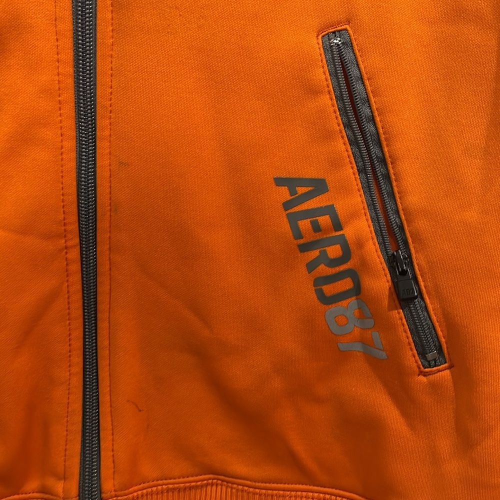 Orange Zipper Jacket - Picture 6 of 7